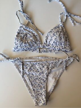 Floral Hollister bikini